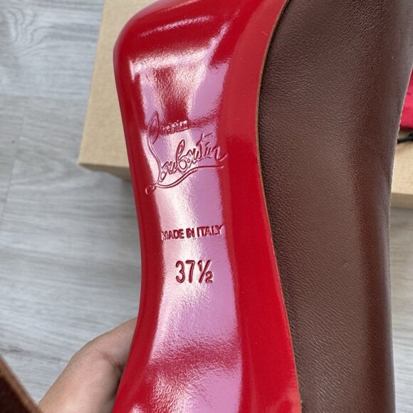 Christian Louboutin Women’s Nappa So Kate 100 Pumps - Picture 4 of 7